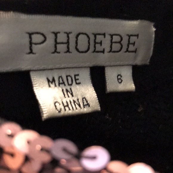 EUC BEAUTIFUL FITTED SEQUINED DRESS. GEOMETRIC PATTERN.NICE V BACK NECKLINE SZ 6 - Picture 6 of 6